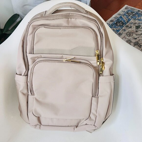 Open Story 24L Laptop Backpack in Taupe, NWOT main image 6